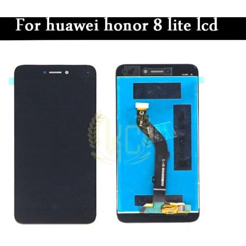 LCD For HUAWEI Honor 8 Lite lcd Display Touch Screen Honor 8 Lite Diaplay with Frame Original PRA-TL10 PRA LX1 LX3 lcd