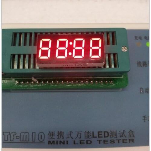 0.36inch 4digits red clock 7 segment led display 3462AS/3462BS