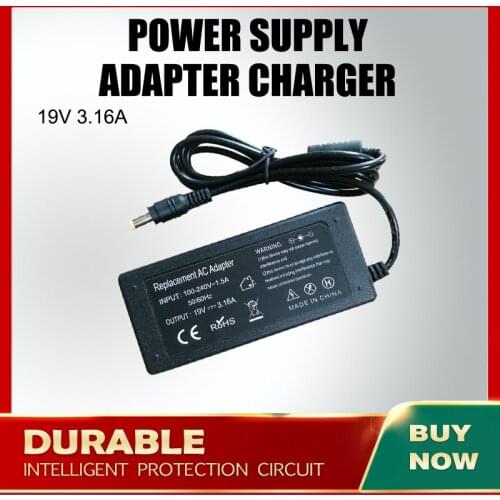 19V 3.16A 60W AC Power Adapter Laptop Battery Charger For Samsung Power Cord NP300E5C NP300E5C-A02US NP300E5C-A03US AD6519