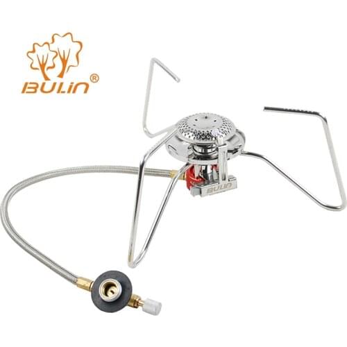 Bulin Foldable Camping Gas Stove Portable Stove For Outdoor Camping Hiking Picnic Gas Furnace Outdoor Cookware Stove