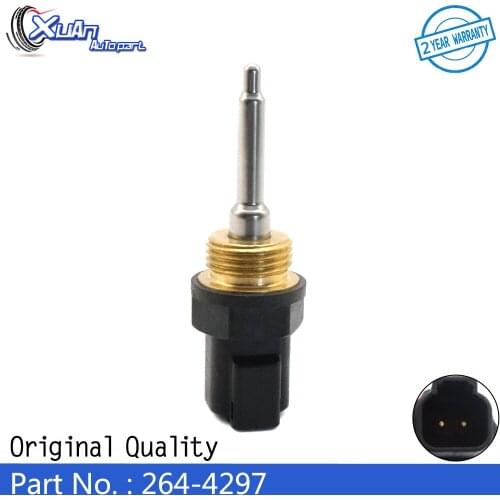 XUAN Heavy Duty Water Temperature Temp Sensor for Caterpillar CAT AP-1000D AP-1055D AP-755 BG-2455D 725 730 735 740 264-4297
