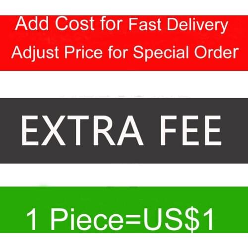 Extra Fee / Adjust Price for Special Order / Pay Cost for Fast Delivery / Price DIfference