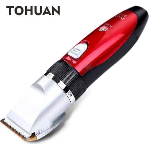 Electric Hair Clipper Rechargeable Hair Trimmer Cordless Hair Cutting Machine Adjustable Cutting Blade Haircut for Adult /Child