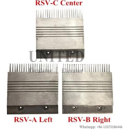 Escalator Comb Segment Use For ECO3000 Autowalk RSV-A RSV-B RSV-C DEE3658826 DEE3658827 DEE3658828