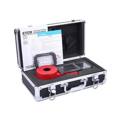ETCR2100A+ Digital Clamp On Ground Earth Resistance Tester Meter
