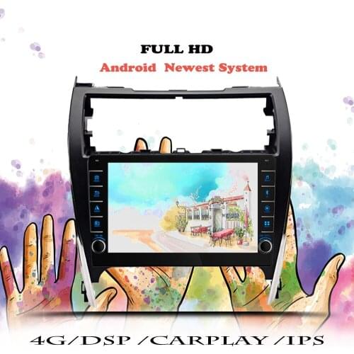 Multimedia Player For Toyota Camry 7 50 55 2012 - 2015 2016 2017 Auto Car Radio Android 10 Navigation GPS DVD Head Unit Cassette