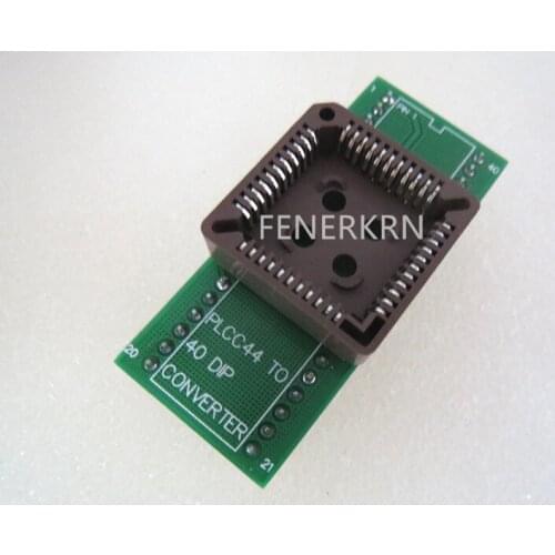Opentop PLCC44/DIP40 IC Burning seat Adapter testing seat Test Socket test bench in the stock