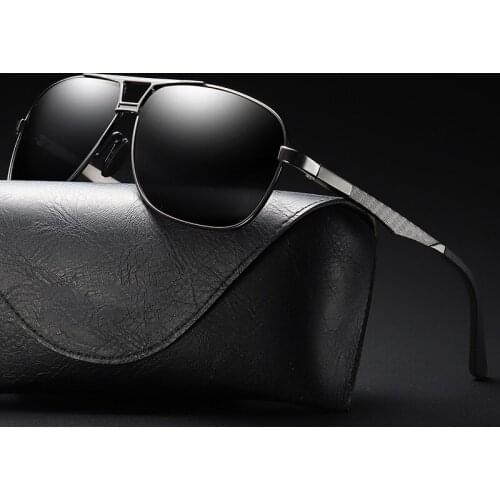 Sunglasses Mens Polaroid Sunglasses Anti-glare Polaroid Owl Mirror Driving Sunglasses