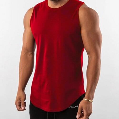 Fitness Sports Leisure Comfortable T-shirt T-shirt Top Mens Basketball Sports Sleeveless Vest Fashion Hot Sale Tees Tops