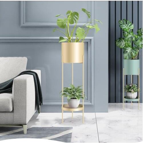 Nordic living room flower rack ins flower rack simple green radish floor-standing luxury multi-layer shelf indoor flowerpot rack
