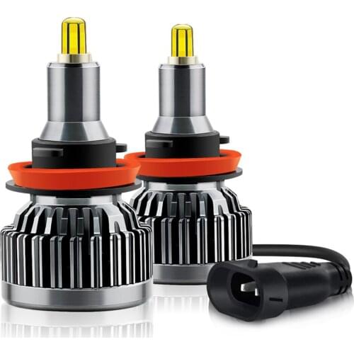 360°LED Bulb Car Led Bulbs V9 High Quality Six-sided 6000K Durable Headlamp 6 Sides Shockproof 18000LM 360-degree H11 V9