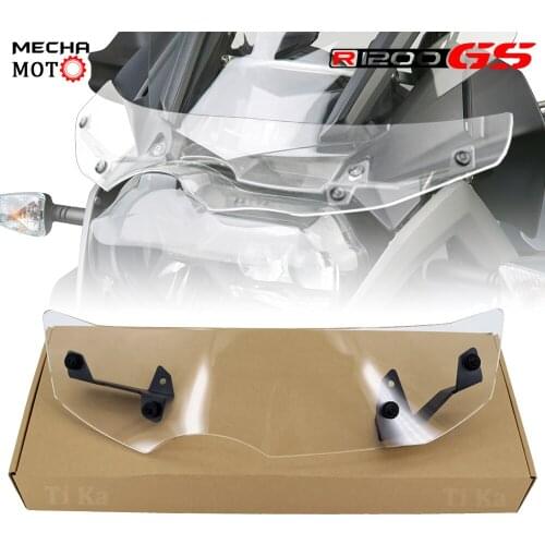 For bmw r1200gs lc adventure Windscreen R1200 GS Adv R1250GS Motorcycle Windshield Airflow Adjustable Extension Wind Deflector