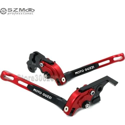 For MOTO GUZZI Breva 750 / V7 Racer/Classic/Stone/Special Motorcycle Folding Extendable Adjustable Brakes Clutch Levers CNC