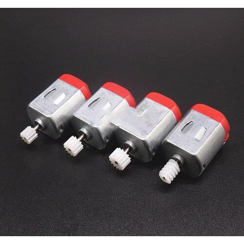 DC 3V 16500RPM High Speed Micro Mini 130 DC Motor Toy Car Electric Plastic Gear for Tiny Four-wheel Toy Car Boat Ship Experiment