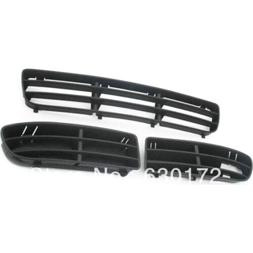 Replacement Front Lower Cooling Air Grille Full Set For VW Volkswagen Jetta Bora MK4