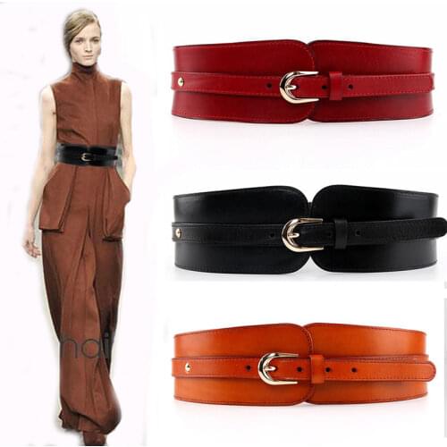 Wholesale with Skirt Down Jacket Overcoat Wide Belt Womens Fashion Simple and Versatile Decoration Leather Waist Tightness