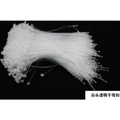 100pcs Loop Locks fasten rope PPcommodity Clothes Price label Tagging Pins Plastic loop lock pins Rope pin line tag holder sling