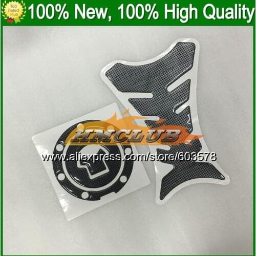 .3D Carbon Fiber Tank Pad For HONDA CBR125R 02 03 04 05 06 CBR 125R CBR125 2002 2003 2004 05 2006 CL279 3D Gas Cap sticker decal