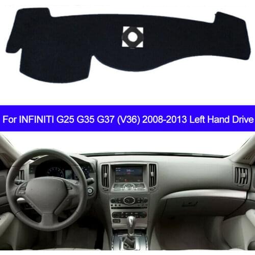 Anti-UV Dash Mat Sunshade Carpet Dash Board Pad Cover For Infiniti G25 G37 08-13
