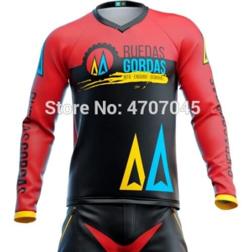 2019 cycling jersey motocross jersey mx maillot ciclismo hombre dh downhill jersey off road spexcecl mtb Jersey