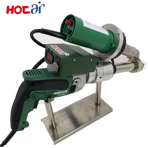 3400W Extrusion welder plastic extrusion welding gun screw extruder for pipeline, geomembrane, container, landfill, civil