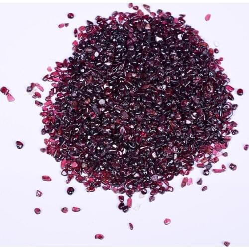 Natural Garnet Tumbled Stones Quartz Gemstones Rocks And Mineral Crystals Healing Bulk Craft Gems Reiki Fish Tank Decoration100g