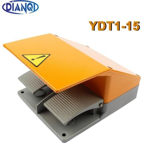 YDT1-15 Foot Switch Pedal Foot Control Switch 250V 380V 10A double pedal use for bending machine punch