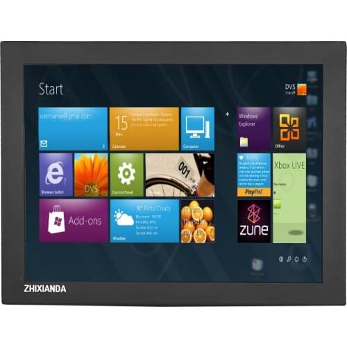 Manufacturer VGA HDMI 12 12.1 inch industrial lcd monitor 1024*768 Portable Display Monitor