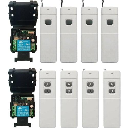 3000M Long Range DC12V 24V 1CH 1 CH 10A RF Wireless Remote Control Switch System Transmitter+Receiver lamp/ window/Garage Doors