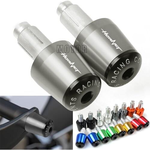 For Honda 250/CB599/CB600/CB900F Hornet Motorcycle 7/8"22mm Handlebar Grips Cap Handle Bar Ends Plugs Cover CB 599/600/900 F