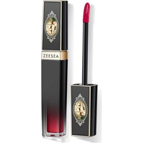 ZEESEA New 3 Colors Matt Velvet Moisturizing Nourishing Lip Gloss Waterproof Long Lasting Lip Glaze Liquid Lip Cosmetic