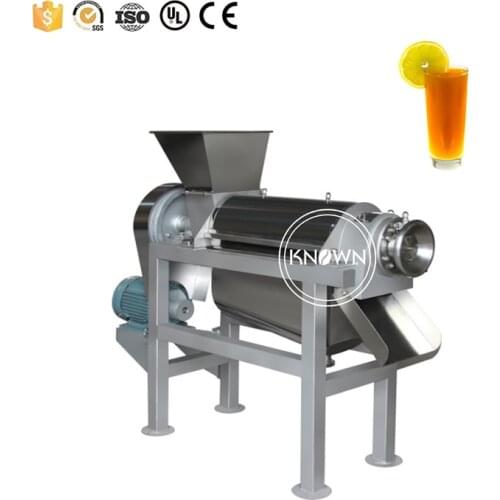 Automatic 0.5t/h stainless steel industrial orange juicer apple extract press orange juice extractor machine cold press machine