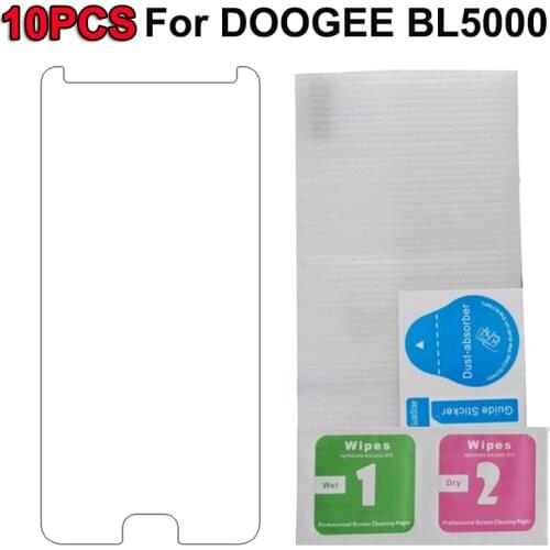 10PCS Tempered Glass for Doogee BL5000 On Screen Protector Mobile Phone Glass Protector for Doogee BL5000 Protective Glass Film