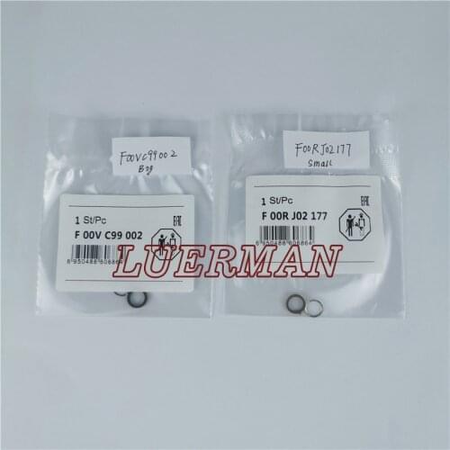 100 sets New Diesel Fuel Injector Valve Repair Kit F00VC99002 F00RJ02177 For Original Injector Oil Seal