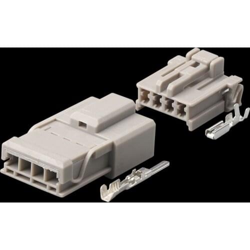 100 sets kit Sumitomo HD type 4 Pin way male female unsealed car auto electrical wire connector plug 6098-0244 6098-0243