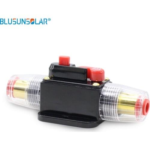 100A 50A 60A 80A 150A 12V 24 Car Truck Audio Amplifier Circuit Breaker Resetable Breaker Amplifier Refit Fuse Adapter