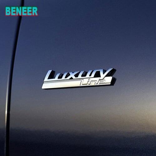 2pcs Sport Luxury badge car side body sticker for BMW E34 E36 E39 E46 E53 E60 E70 E71 E85 E87 E90 E91 E92 E83 F10 F20 F21 F30