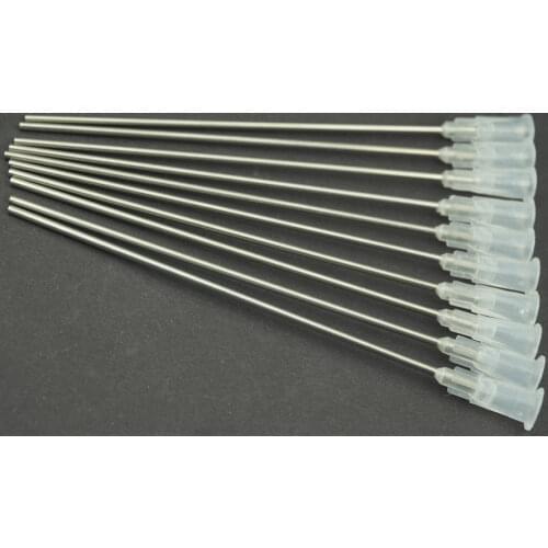 20PCS Blunt dispensing needles syringe needle tips 16G 100MM