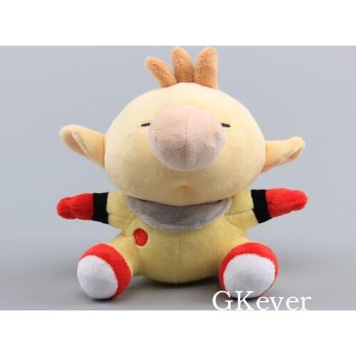 Anime Pikmin Captain Orimar Stuffed Dolls Kawaii Soft Plush Toys 17 cm