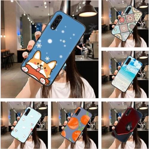 Glitter For Woman Phone Case For LG Velvet 4G/5G Shockproof Cute Cover Back Cover Fashion Design