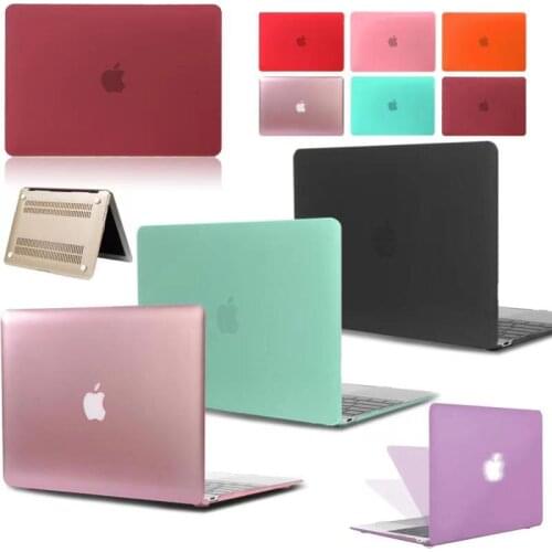 Case for Apple Macbook M1 Air Chip Pro Retina 11/12/13/15/16 Inch Laptop Shell, 2020 Touch Bar Air/Pro Laptop Cover