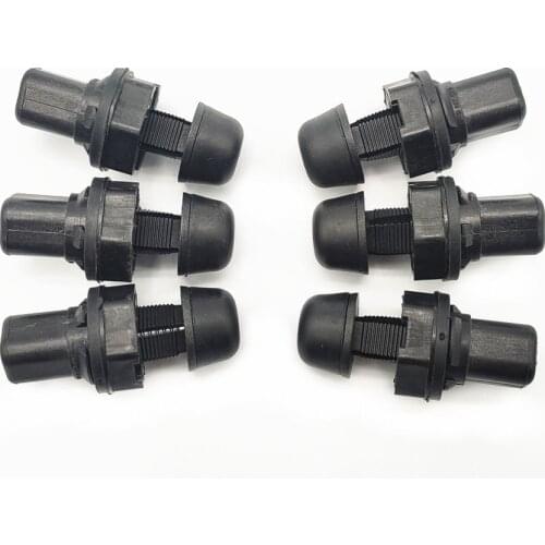 Black Adjustable Buffer Block Trunk Lids Limiting rubber pier 5KD 827 499 For Golf 6 MK6 2009 2010 2011 2012 2013 2014