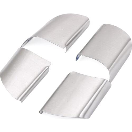 VCiiC Stainless Steel Steering Wheel Decoration Cover Trim Sticker for Ford Focus 2 MK2 2005 - 2011 Car Sticker Auto Accessories