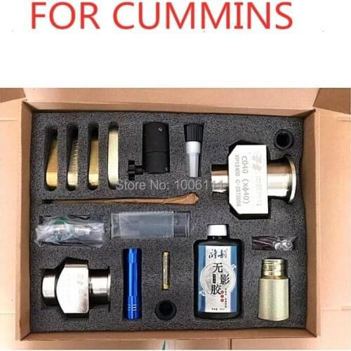 FOR CUMMINS Diesel Commonr Ail Injector Disassemble Stroke Travel Test Seal Tool Sets
