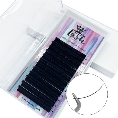 Create your own brand flat matte eyelashes false silk synthetic eye lashes private label custom packaging box faux mink lashes