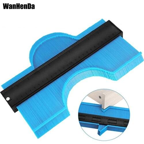 5 inch10 inch Plastic Gauge Contour Profile Copy Gauge Duplicator Standard Width Wood Marking Tool Tiling Laminate Tiles General