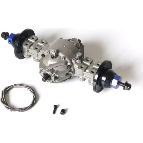 Tamiya actros truck metal rear middle differential axle for 1:14 scale rc scania R620 56323 man tgx benz 1851 volvo trailer