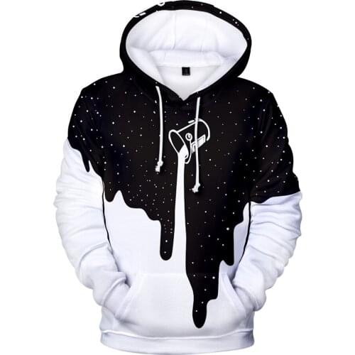 Fashion ApparelHoodies Men/women Funny Hoodie Sweatshirts XS-4XL Clothes New Spilled Milk Space Galaxy 3D Print Sweatshirts