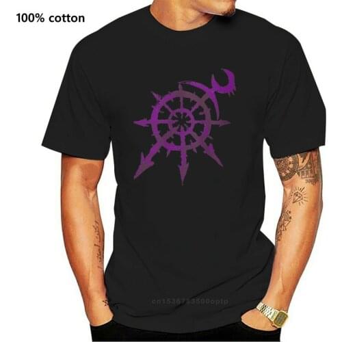 Mark of Chaos - Slaanesh Mens White Clothing Short Sleeve Round Neck T Shirt Promotion Summer The New Fashion T-Shirt