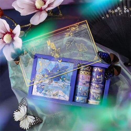 Washi Tape Set Assorted Stickers Kawaii Stationery Wholesale Scrapbooking Paper Supply School Decorative Ribbon Diary Decorating